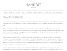 Tablet Screenshot of handbit.com